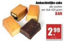 ambachtelijke cake