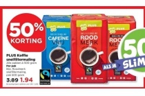 plus koffie snelfiltermaling