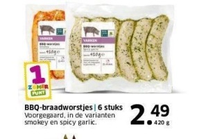 bbq braadworstjes