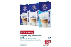 friesche vlag professional melk