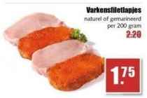 varkensfiletlapjes