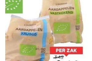 biologische aardappelen