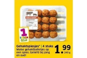 gehaktspiesjes