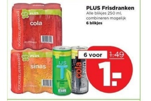 plus frisdranken