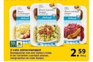 2 vaks zomerstamppot