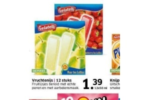 gelatelli vruchtenijs