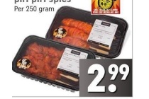 versuniek kip of piri piri spies