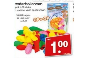 waterballonnen