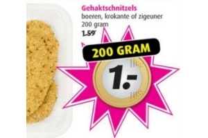gehaktschnitzels
