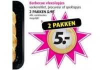 barbecue vleeslapjes
