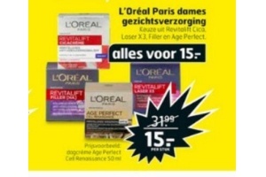 l oreal paris dames gezichtsverzorging