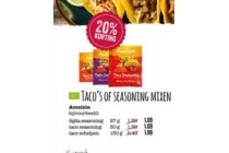 amaizin taco s of seasoning mixen