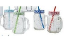 drinkbeker met rietje