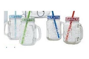 drinkbeker met rietje