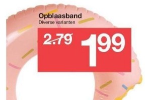 opblaasband nu eur1 99 per stuk