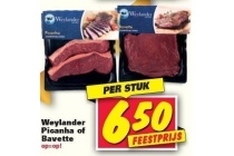 weylander picanha of bavette