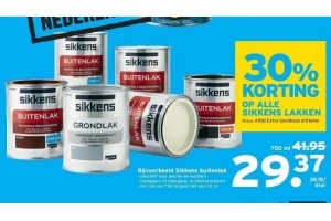 sikkens lakken