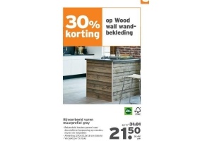 alle wood wall wandbekleding