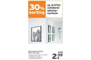 alle artitec schilderij ophang systemen