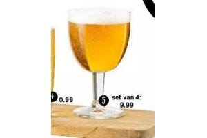 set pater 33 cl bierglazen