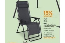 alle campingstoelen sylt en sellin