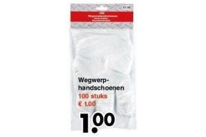 wegwerphanschoenen