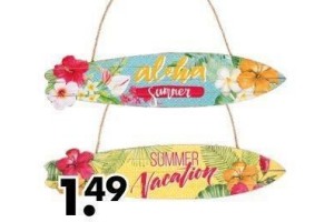 decoratie surfplank hanger