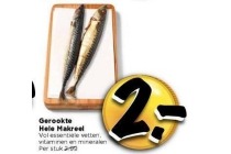 gerookte hele makreel