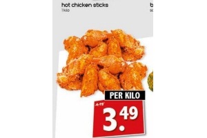 hot chicken sticks