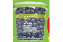 plus blauwe bessen