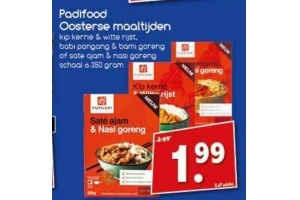 padifood oosterse maaltijden