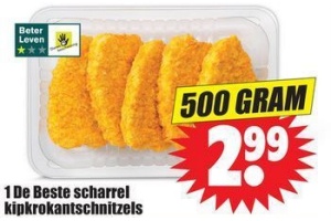 scharrel kipkrokantschnitzels
