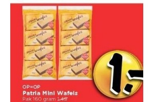patricia mini wafels