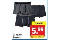 3 heren boxers