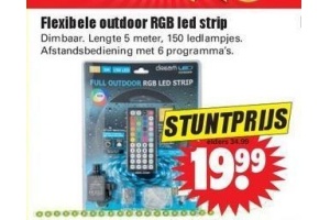 flexibele outdoor rgb led strip