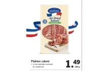 plakken salami nu eur1 49 per stuk