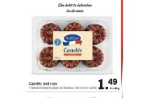 caneles met rum nu eur1 49 per pak