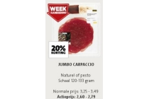 jumbo carpaccio