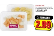 gesneden fruit