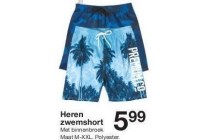 heren zwemshort