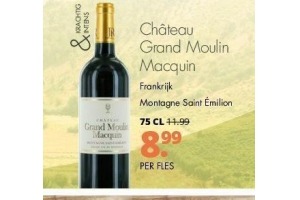 chateau grand moulin macquin wijn