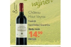 chateau haut veyrac wijn nu eur14 99 per fles