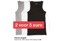 heren singlet