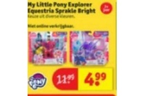 my little pony explorer equestria sprakle bright