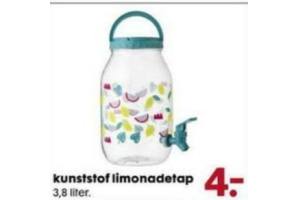 kunststof limonadetap