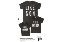 heren of baby t shirt