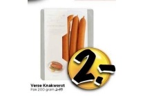 verse knakworst