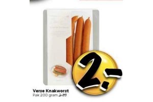 verse knakworst