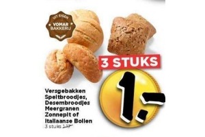 versgebakken broodjes