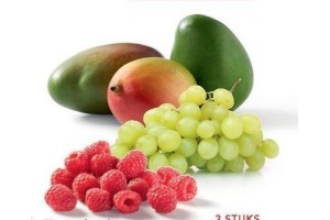 mango frambozen of pitloze witte druiven